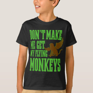 T-shirt Wizard of OZ Wicked Witch Get My Flying Monkeys