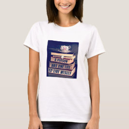 T - Shirt "Wkluge Live-Übertragung" (v2-Licht)