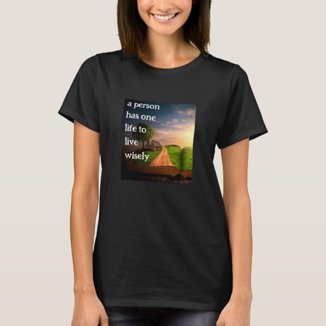 T - Shirt "Wkluge Live-Übertragung" (v3 dunkel) (Vorderseite)