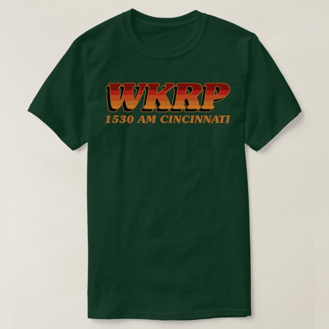 T-SHIRT WKRP 1530 CINCINNATI (Design devant)