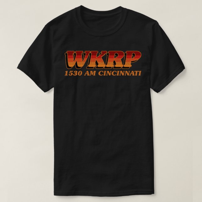 T-SHIRT WKRP 1530 CINCINNATI (Design devant)