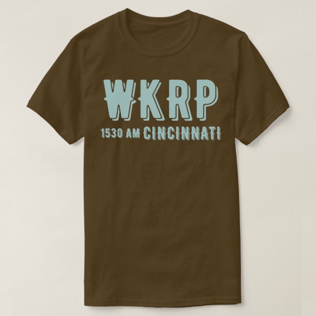 T-shirt WKRP à Cincinnati (Design devant)