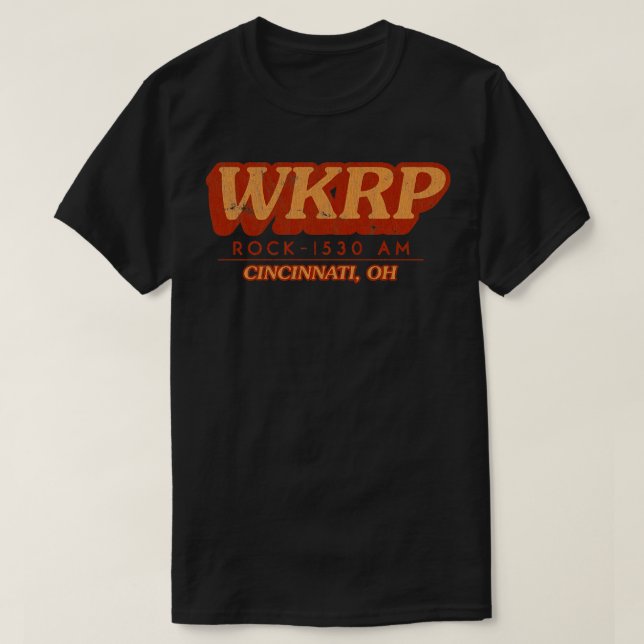 T-shirt WKRP Cincinnati (Design devant)