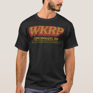 T-shirt WKRP CINCINNATI 1530 AM fille rétro
