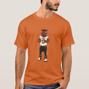 T-SHIRT WMU BUSTER BRONCO MICHIGAN OCCIDENTAL