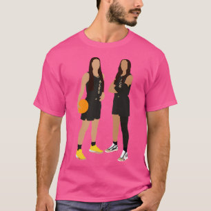 T-shirt Wnba - Las Vegas Aces Kelsey Plum 10 A'Ja Wilson