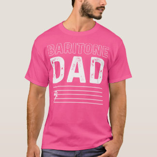 T-shirt Wo Bariton Papa Musique Chorale Musicien Théâtre O