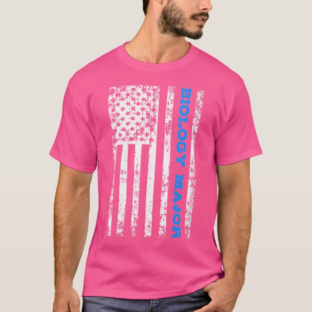 T-shirt Wo Biology Major (Devant)