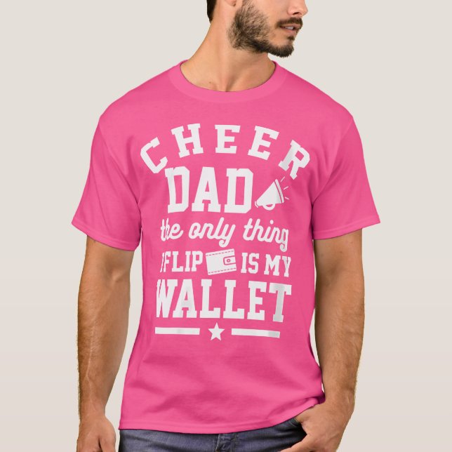 T-shirt Wo Cheer Dad Cheerleader Dad Cheerleading Competit (Devant)