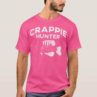T-shirt Wo Crappie Hunter pêcheur