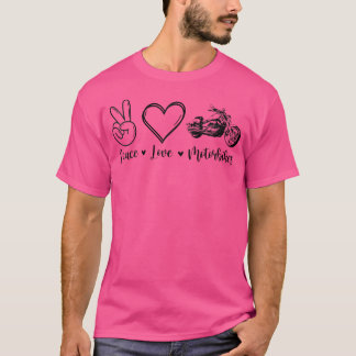 T-shirt Wo Funny Motorcycle Lover Motorbike