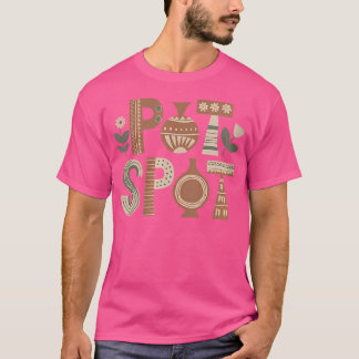 T-shirt Wo I Love Céramiques Et Pottery Love