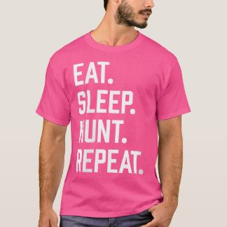 T-shirt Wo Mangez Chasse De Sommeil Drôle Chasse Pour Bow