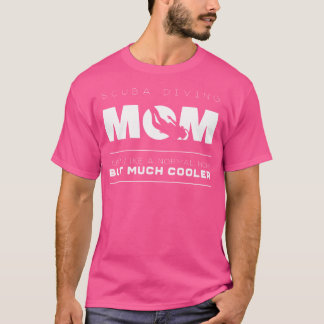 T-shirt Wo Plongée Maman Plongée Scuba Vêtements Plongée S