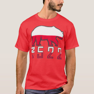 T-shirt Wojtek the bear Polish Soldier Bear 3522