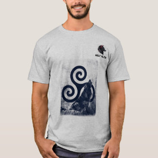 T-shirt Wolf Alpha, Cendre