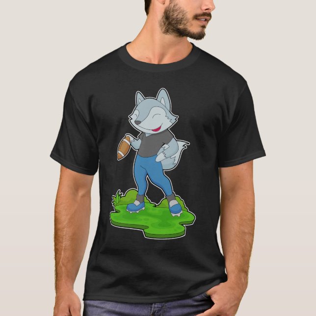 T-shirt Wolf American Football (Devant)