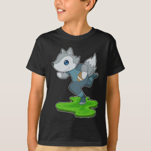 T-shirt Wolf American Football Sports