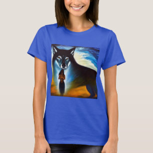 T-shirt Wolf animal Spirit 4