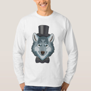 T-shirt Wolf comme salle avec corse