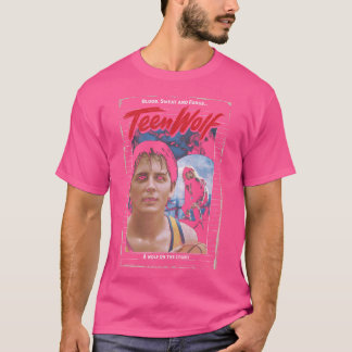 T-shirt Wolf Distressed Wolf Sur Le Film De La Cour