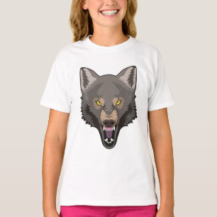 T-shirt Wolf en colère