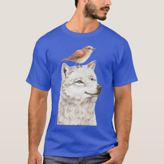 T-shirt Wolf et Bird drôle