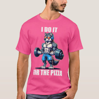 T-shirt Wolf Funny Gym Poids Bodybuilder Fitness W