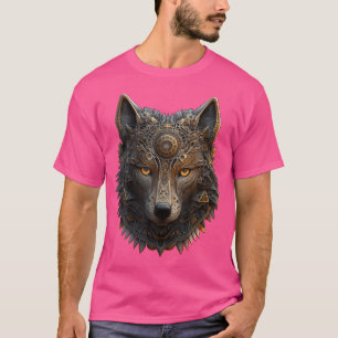 T-shirt Wolf Mandala Posters de animaux Amoureux des anima