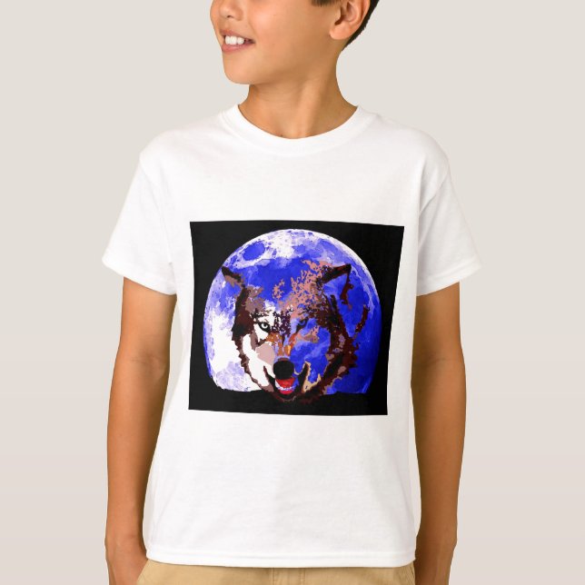 T-shirt Wolf & Moon (Devant)