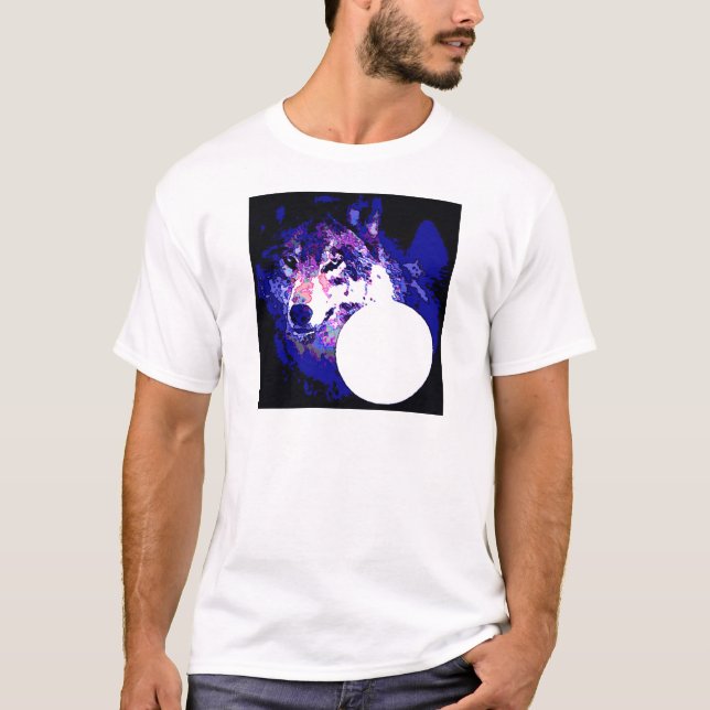 T-shirt Wolf & Moon (Devant)