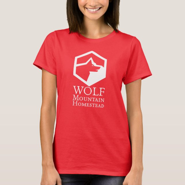 T-shirt Wolf Mountain Homestead (Devant)