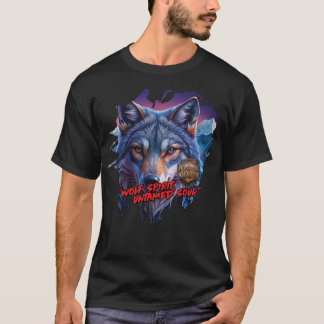 T-shirt Wolf spirit, untamed soul