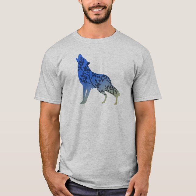 T-shirt Wolf Tree (Devant)