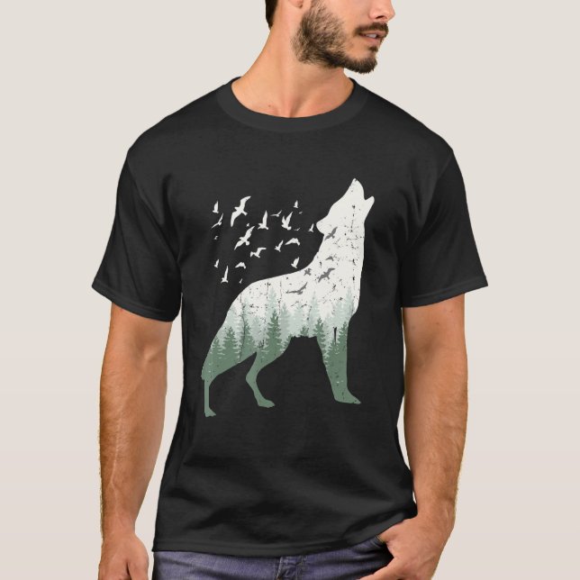 T-shirt Wolf Walker Wolfblood Wolfoo Wolfwalker Wolfs Wolf (Devant)