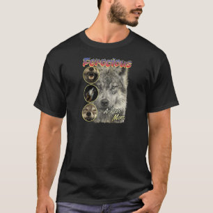 T-shirt Wolf Wild Animal Spirituel Wolves Motivation Ragla