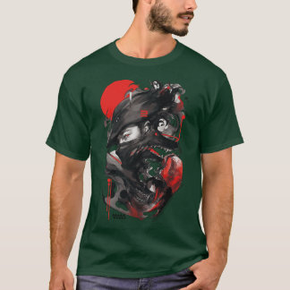 T-shirt Wolfman Vaporwave Streetwear Urbain Premium drôle