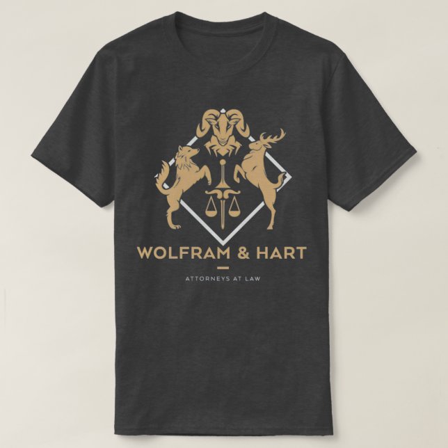 T-shirt Wolfram Hart (Design devant)