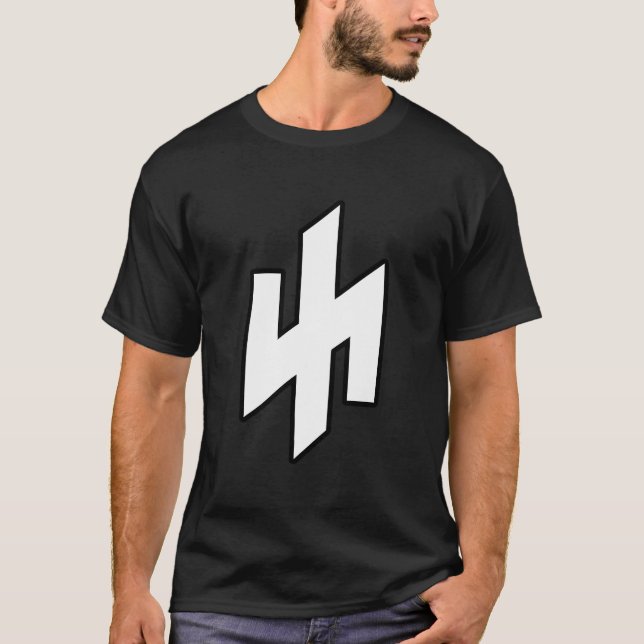 T-shirt Wolfsangel Protection Contre Les Loups De Rune D'H (Devant)