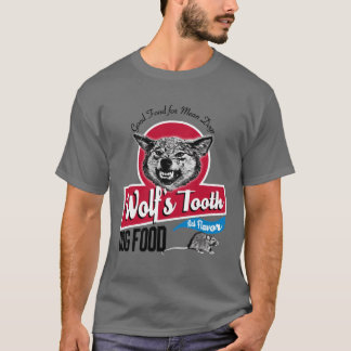 T-shirt Wolfsooth Dog Food family funny