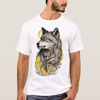 T-shirt Wolfy
