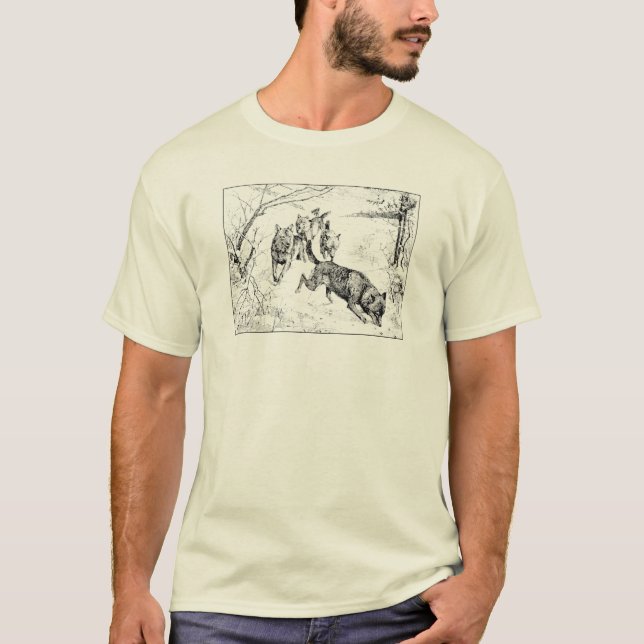 T-shirt Wolves (Devant)