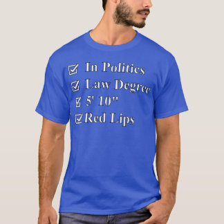T-shirt Woman in Politics girl