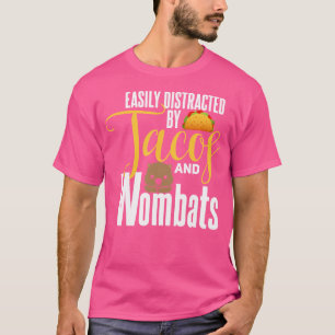 T-shirt Womba Funny Taco Lover Cute Tacos Wombat Lover