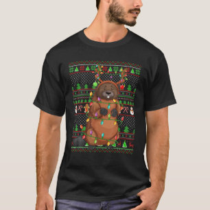 T-shirt Wombat Lover Famille Correspondante Vilaine Wombat