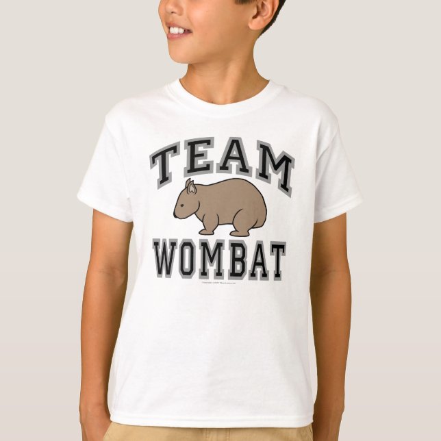 T-shirt Wombat V d'équipe (Devant)