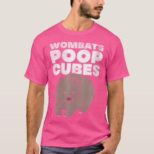 T-shirt Wombats Cubes De Poop