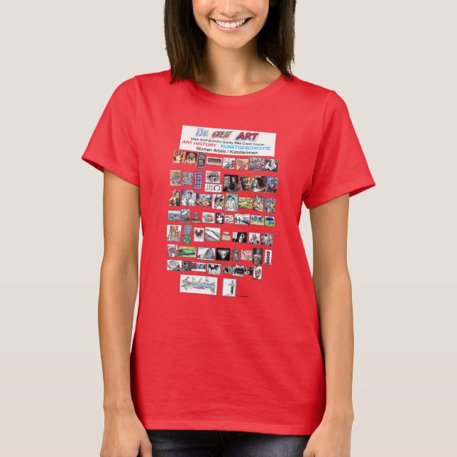T-Shirt Women Art History Complete (Vorderseite)