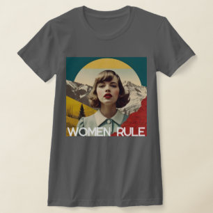T-shirt 'Women Rule'