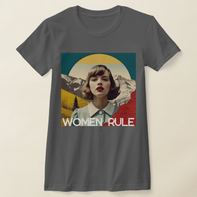 T-shirt 'Women Rule' (Poser)